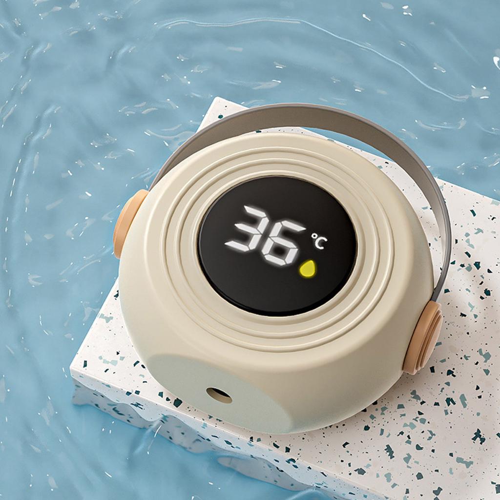 Infant Bathing Thermograph Cartoon Theme Design High Reliability Sensor Simple Read Panel For Nighttime Bath Safety