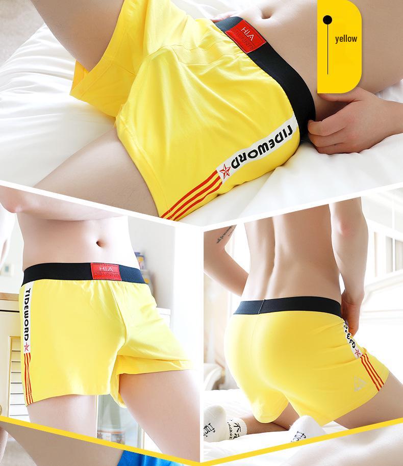 Boxer Uomo Trendy Vestibilità Larga in Cotone con Elastico Comodo