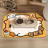 VIKAMA Diatom Mud Cat And Dog Cartoon Pet Carpet, Pet Placenta, Anti-Slip, Water-Absorbent, Soft And Comfortable Home Decoration