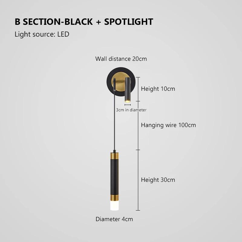 Nordic LED Wall Lamp 5W 3W Sconces Lights Chandeliers And Spotlight Lighting Home Decor For Living Room Bedroom Hotel Rooms