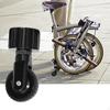 Bike Portable Wheel 3.5cm Diameter Aluminium Alloy Wheels Training for Mountain