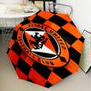 1PC Dundee United Crest Printed Umbrella Folding umbrella, automatic umbrella 8-Frame for Travel, camping Fan gifts Christmas Gifts