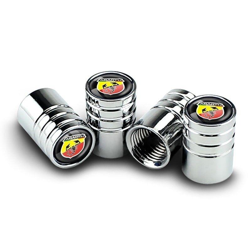 4Pcs Car Wheel Tire Valve Caps Air Stem Lavida Rline Tyre Plug for Abarth Punto 500x Stilo Ducato Palio Bravo Doblo Fiat Accessories
