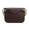 Bottega Veneta Solid Gold Thick Chain Envelope Bag Women Shoulder Bag Soft-Candy Brown 667398-V12M0-2132