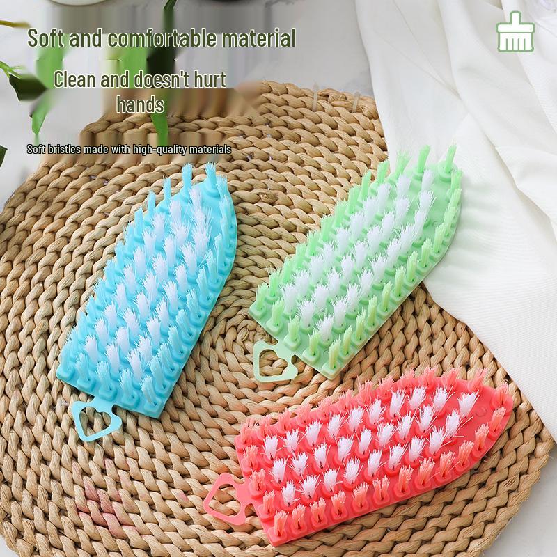 Flexible Soft Bristle Multi-Functional Cleaning Brush for Kitchen & Bathroom