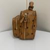 [Pre-Owned] Aren 24k Gold Plated Metal Accessories Monogram Print Removable Adjustable Webbing Coated Canvas Camera Bag Crossbody - Very Good #1DEG2A8
