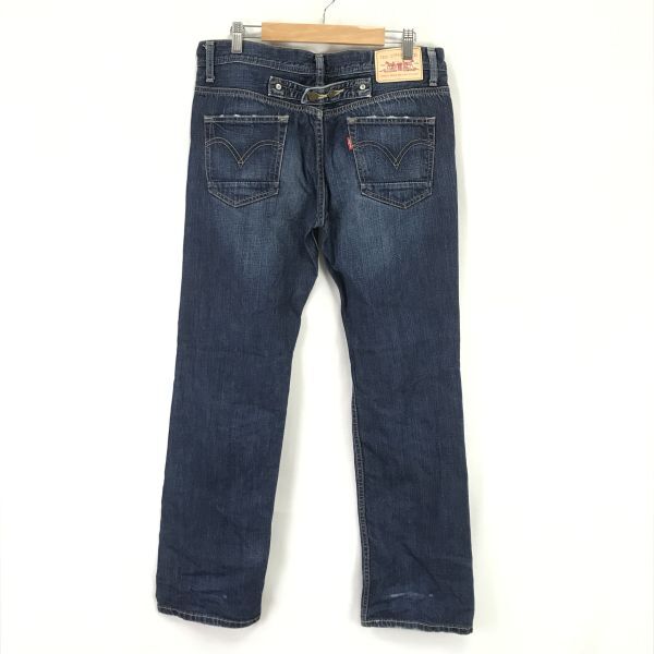 Excellent Condition LEVI'S OW536-0001 Denim Pants W31 Women Inseam 80cm Jeans(USED)