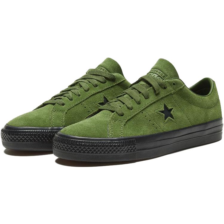 Converse One Star Pro Low Green Unisex Casual Sneakers 166838C