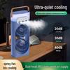 Portable Dual Head Desktop Air Conditioner Fan with Cool Mist