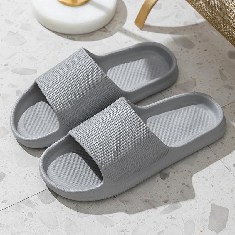 2024 Hot Sale Non-slip Quick Drying Shower Sides Bathroom Sandals Pillow Slippers EVA Slide
