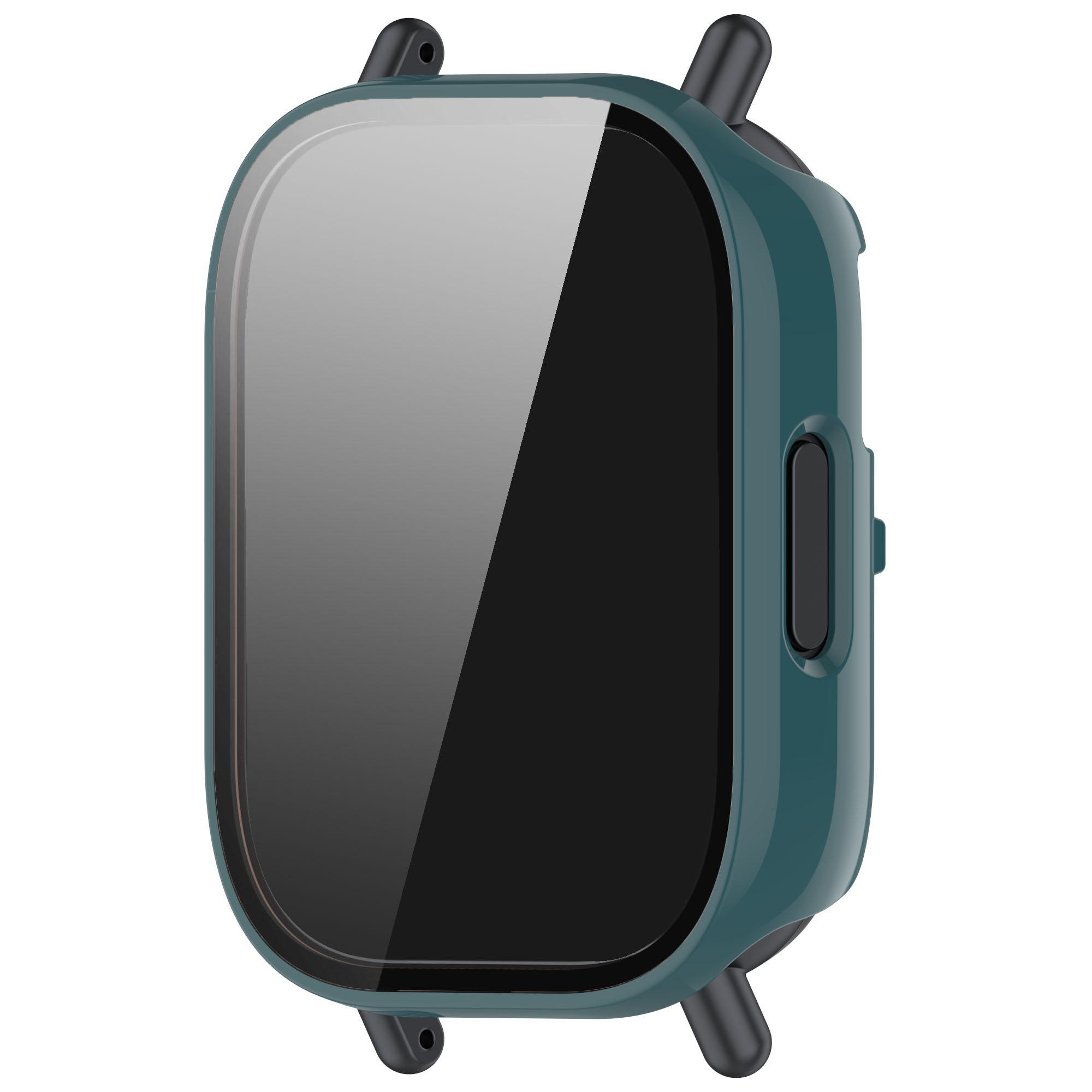 

PC Case+Tempered Glass for Redmi Watch 5 Active Smart Watch Anti-scratch Film Bumper Protective Cover for Redmi Watch 5 Lite Redmi Watch 5 Lite зелений