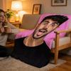 Coperta in Peluche Corto ad Alta Densità Singer F-Fede Vigevani per Divano, Pisolino, Stanza con Aria Condizionata, Morbida, Delicata sulla Pelle