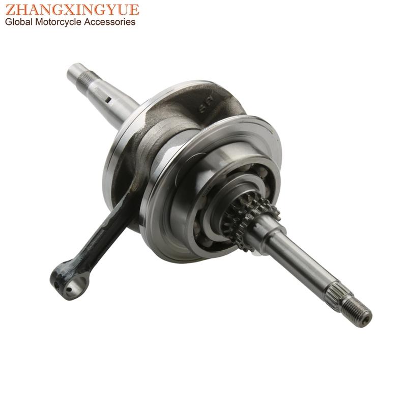 Scooter High-Quality Crankshaft For Keeway Logik 125 Outlook 125cc 150cc 2007- 2012 LC QJ158MJ 4-Stroke