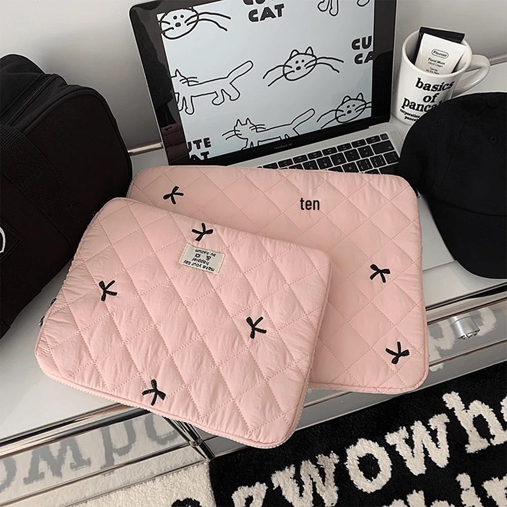 Bowknot Sweet Laptop Bag for 13.3-15 Inch Computers