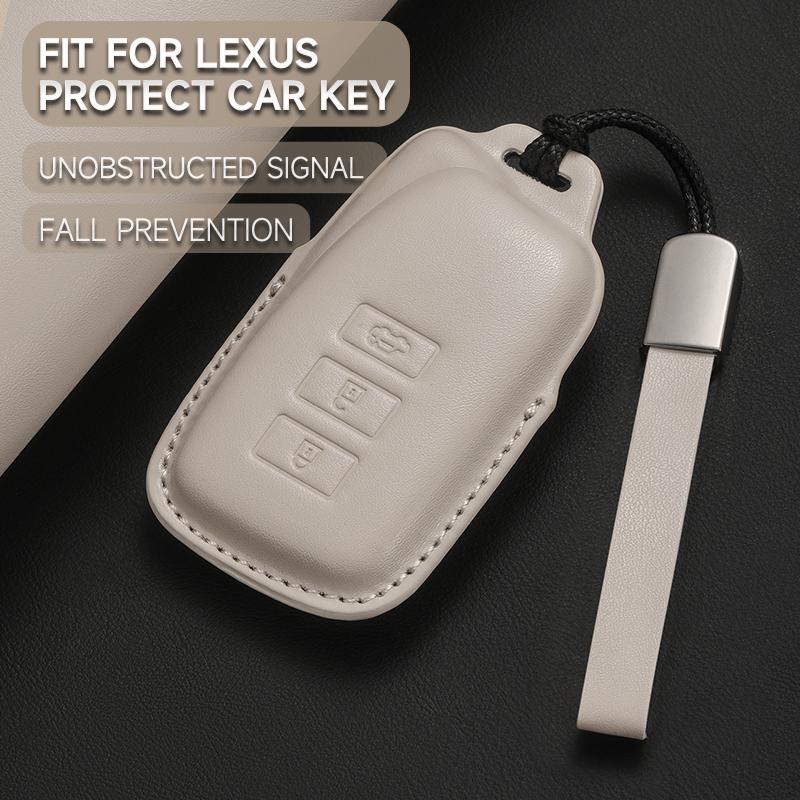 Coque de Protection en Cuir pour Clé de Voiture pour Lexus RX350 NX300 Es300h Rx450h GS300 GX470 IS250 ES350 LX570 GX460 Nx300h Is300