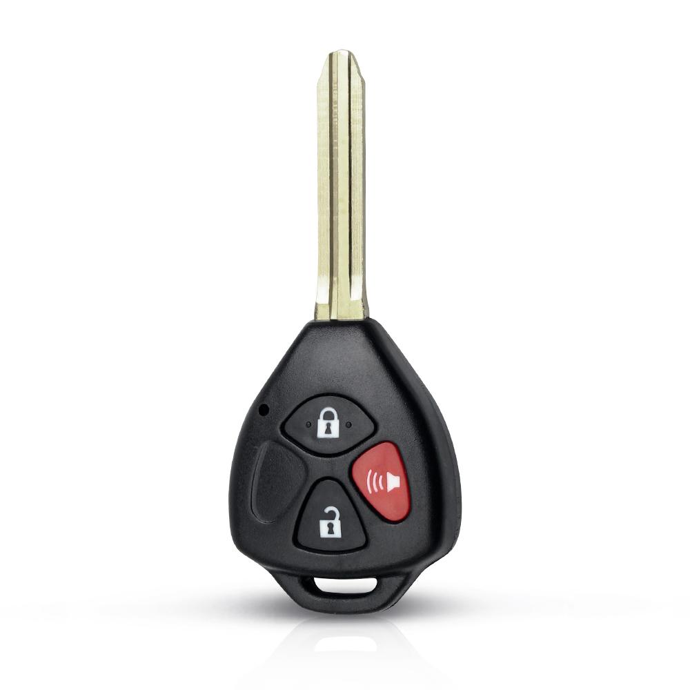 For Toyota Reiz Camry Rav4 Yaris Corolla 4Runner Avlo Crown Flip Modified 2/3/4 Buttons Fob Remote Car Key Shell Case