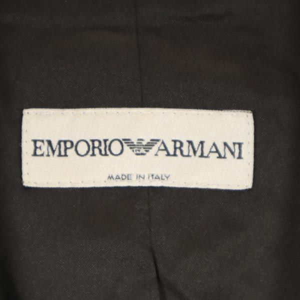 Emporio Armani Made In Italy Wool Tailored Jacket 40 Brown Women Used