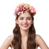 Spring and summer new gradual change simulation flower headband, wedding party photo headgear