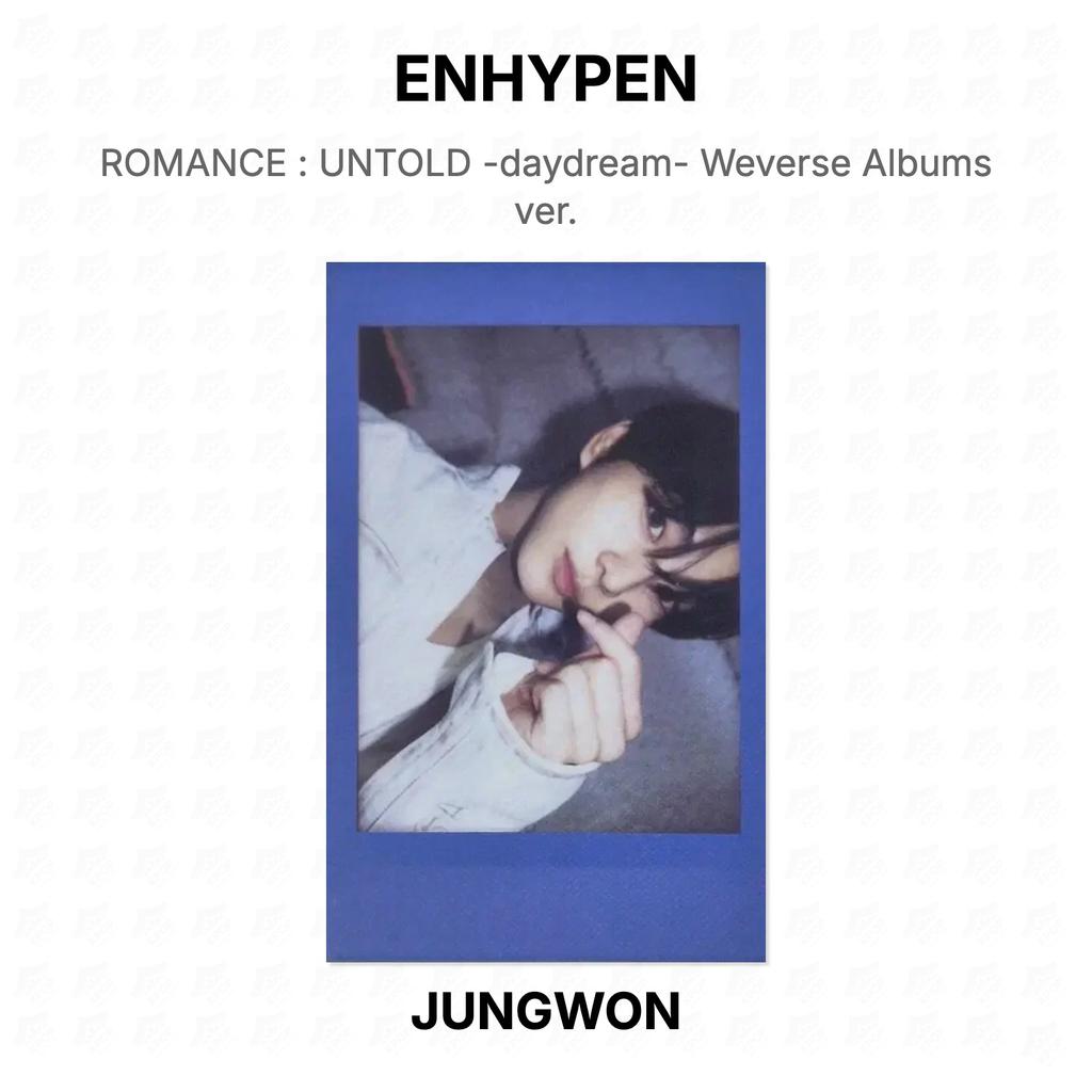 ENHYPEN-ROMANTIK : UNTOLD -daydream- Weverse Alben Version. Offizielle Fotokarte
