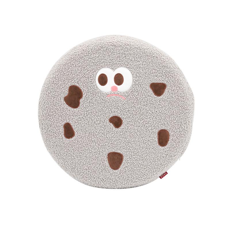 Cartoon Cookie Memory Foam Seat Cushion With Non Slip Base For Living Room And Office Comfort