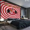 Sunderland A.F Custom Name Wall Tapestry Aesthetic Wall Hanging Printed Fabric Blanket Decorative Tapestries for Bedroom Living Room Home Decor