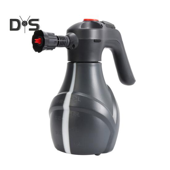 

2л Электрический пенный распылитель Инструмент для мытья автомобиля USB перезаряжаемый мощный герметичный ручной перезаряжаемый пенный распылитель чёрный