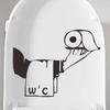 Holding Roll Paper Toilet Sticker Waterproof Removable Self-adhesive PVC Living Room Bathroom