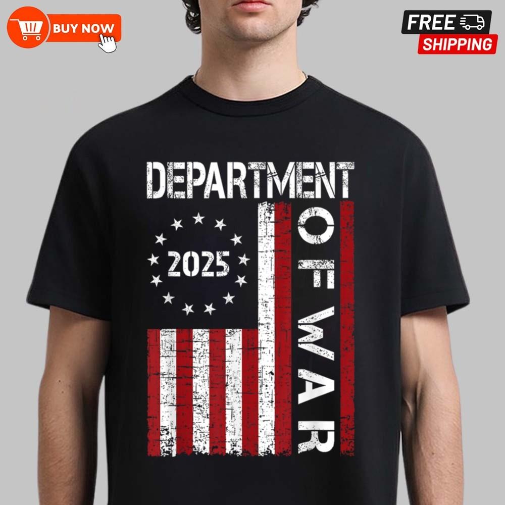 Department of War Established 2025 T-Shirt - FREE POSTAGE Unisex T-Shirt XXXL
