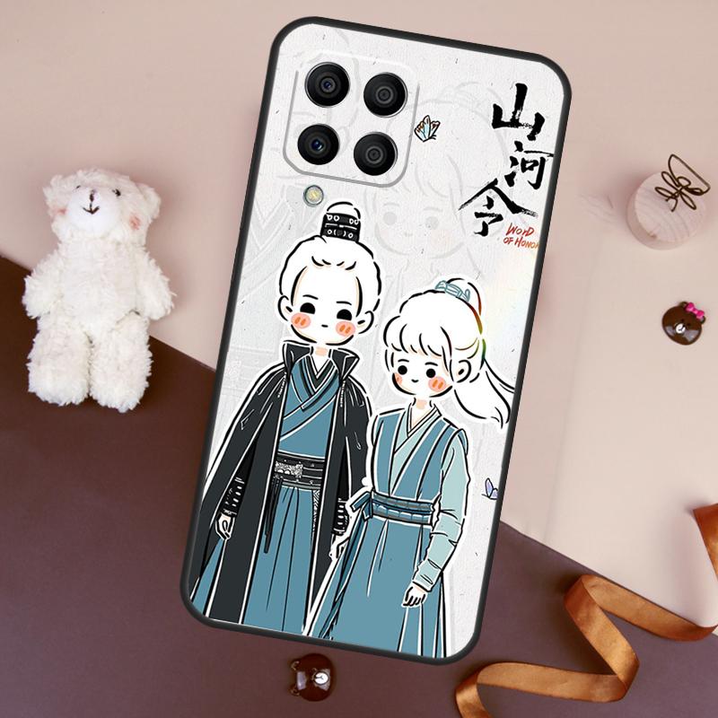 EHRENWORT Shan He Ling Cartoon Hülle Für Samsung Galaxy M32 M52 M14 M54 M13 M33 M53 M56 M36 M16 M31 M11 M12 M35 M55 M15 M06