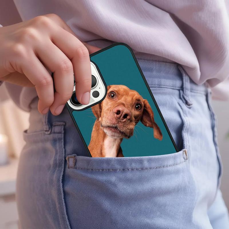 Cute Dog Phone Case For iPhone 17 Air 15 16e 14 13 Pro Max Coque 12 11 Pro Max PLUS Cover