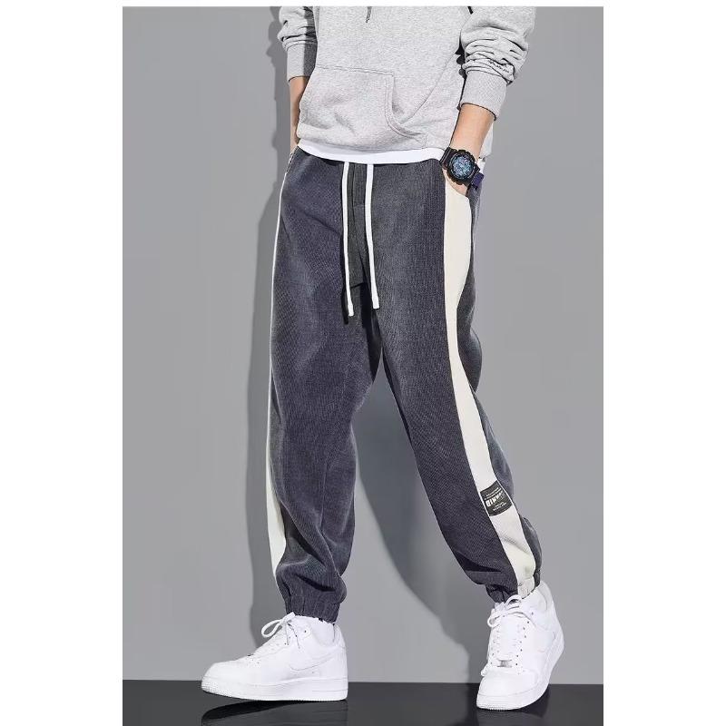 Casual Pants for Men's New Summer Thin Men's Sports Sweatpants for Men's Tying Trousers