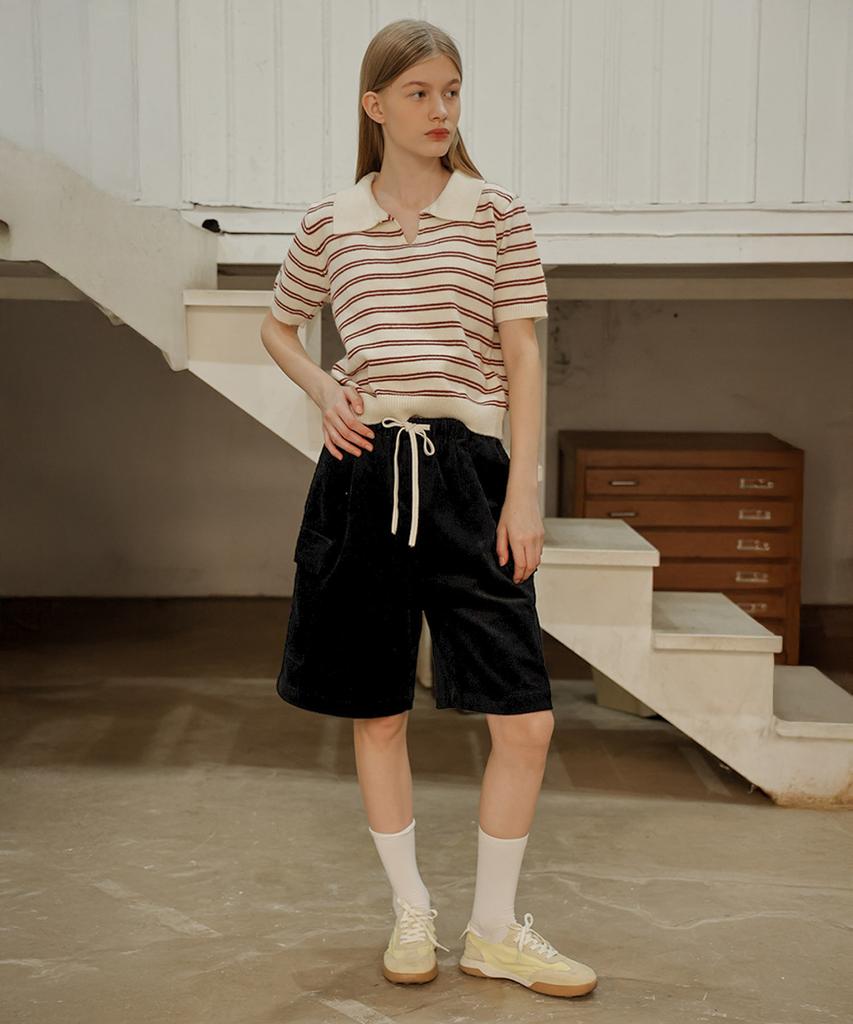 Waiowai Out-Pocket Corduroy Pants_Navy
