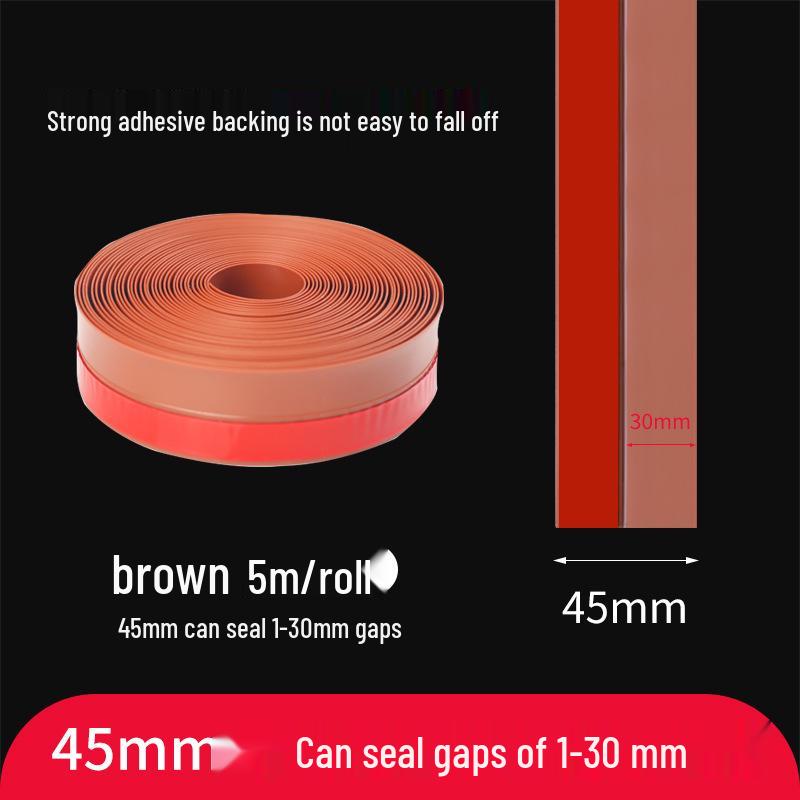 Windproof Waterproof Door & Window Gap Sealing Strip – Soundproof, Insulating Rubber Strip
