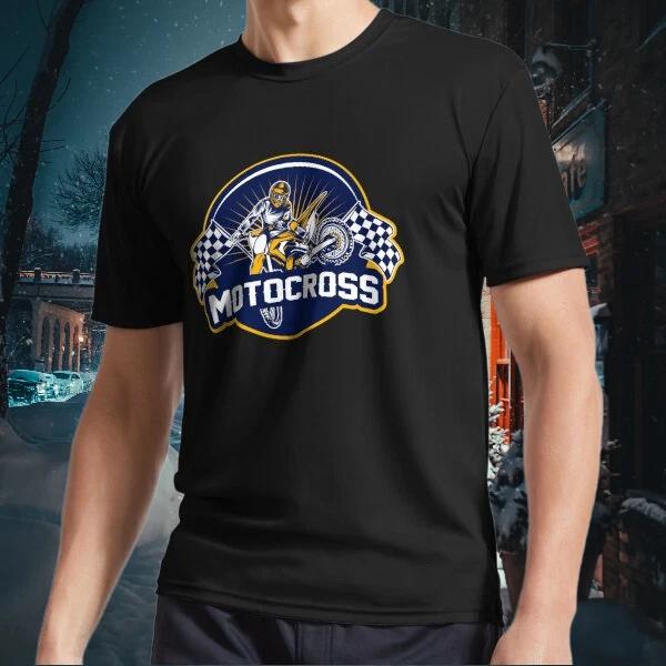 Men s and Women s T-shirts Motocross Dirt Bike L