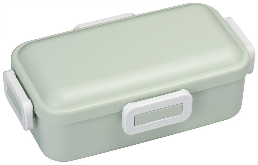 Skater Bento Single Made In for with Locking for Dishwasher and Microwave Dark Box, 530ml, Tier, Japan, Women, 4-Point Leak-Resistant Storage, Safe,