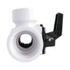 ABS Pool Bypass Valves Adapter Set With 3 Way Connection And Hose Clamps For Filtration Systems Efficient Water Flows