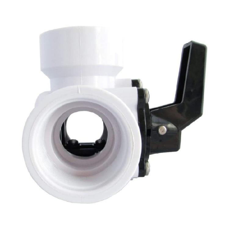 ABS Pool Bypass Valves Adapter Set With 3 Way Connection And Hose Clamps For Filtration Systems Efficient Water Flows