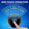Ultrasonic Retainer Cleaner 200ML 45kHz Jewelry Ultrasonic Clean Portable Dental Cleaning for Rings Mouth Guard Dental Appliance
