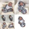 Reborn Baby Doll 49cm Silicone Realistic Infant With Soft Body For Collectors And Gift Use