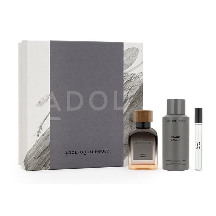 

Adolfo Dominguez Ebano Salvia Eau De Parfum Spray 120ml Christmas Set 2022
