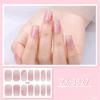 Nail Polish Stickers Self-Adhesive Nail Sticker Manicure Sticker Waterproof Full Wrap Nail Strips with Nail File