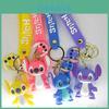 Colorful Stitch Keychain Accessories Cartoon Character Design Independent Packaging