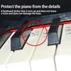 54/61/88 Key Piano Stickers Transparent Piano Keyboard Pvc Sticker Piano Stave