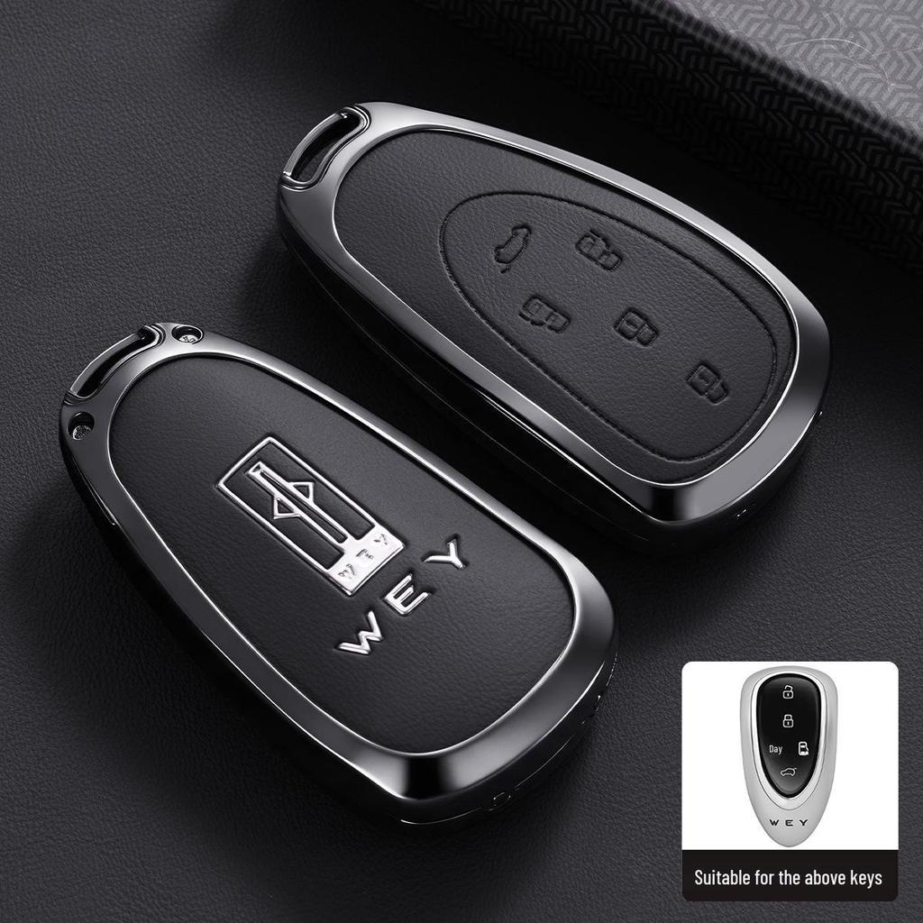 Wey Gaoshan & Lanshan 8/9 Eight-Key Case Car Shell Buckle for Great Wall Mocha WEY (24 Models Compatible)