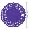 100pcs/lot 3.5inch Diameter Vintage Napkin Pads Hollowed Lace Paper Mat Doily Crafts DIY Scrapbooking Wedding Decoration