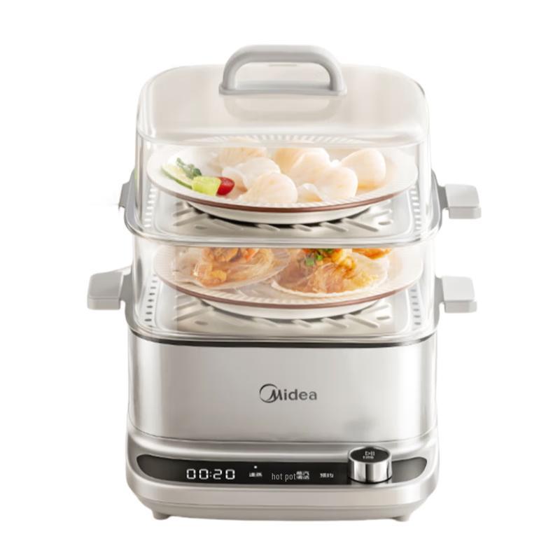 Midea Multifunction Electric Steamer & Hot Pot CN plug (adapter included)