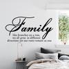 Quote Wall Sticker Removable Waterproof 45*30cm Art Black Decals Decor Family Home Office PVC Fashion New Unique