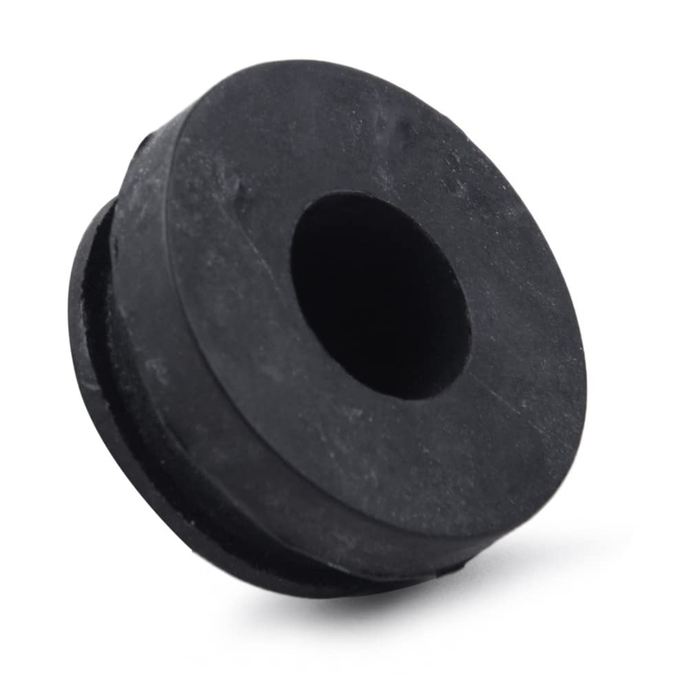 Bunggou 2 Piece Radiator Assembly Upper Insulator Mount Bushing Rubber Black for Accord 74173-SJ4-000