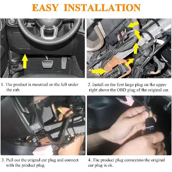 Upgrade Auto Start Stop Eliminator Compatible for Jeep Wrangler JL JLU JT Gladiator Accessories 2018-2023, Car Stop Start Engine System