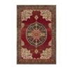 VIKAMA Washable Foldable Imitation Cashmere Carpet Entry Door Mat Persian Retro Style Living Room Bedroom Bed Soft Mat